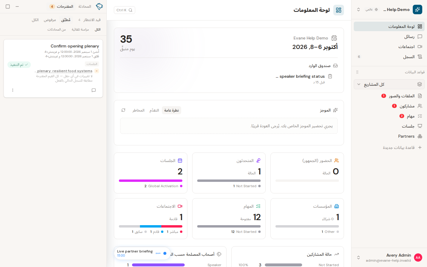 فهم حالة المقترح ونقاشه وسجله في Formist