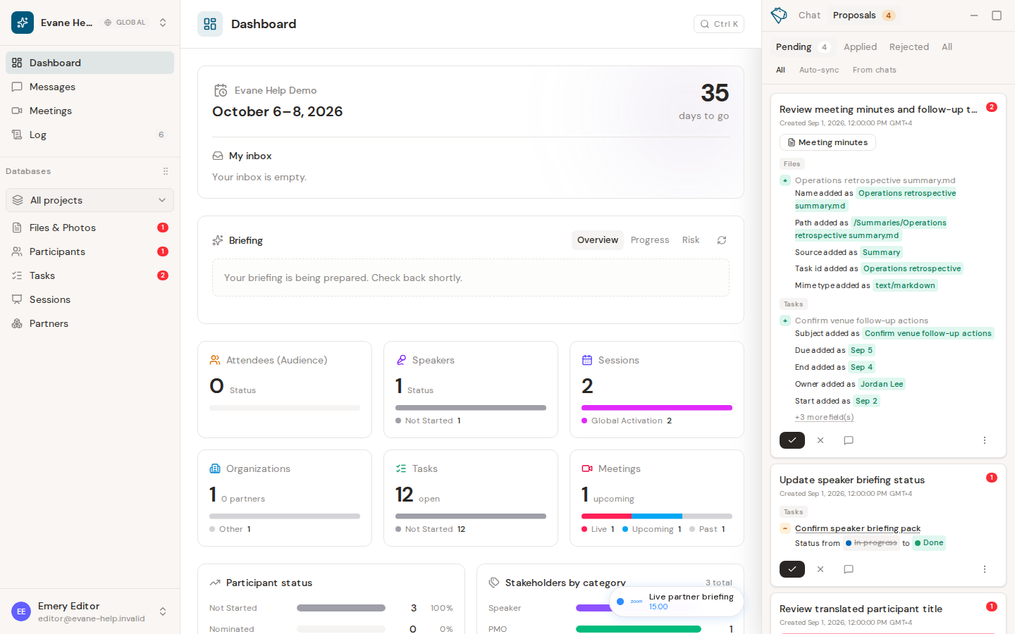Review and decide Proposals in Formist