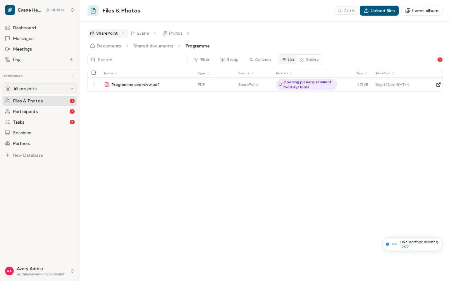 Understand file summaries, indexing, and skip reasons in Formist