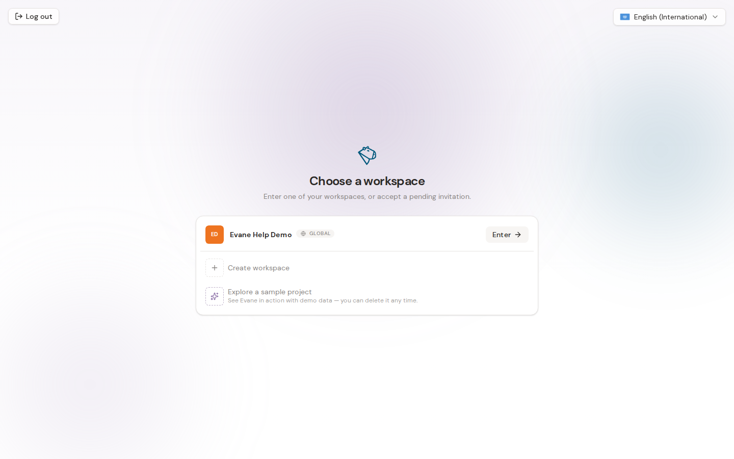 Create or join a space in Formist