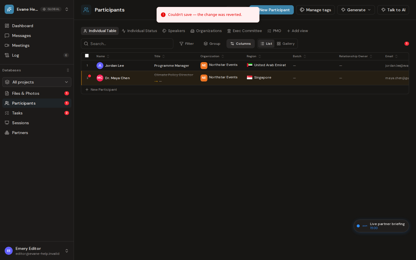 Resolve 401, 403, 404, and 422 errors in Formist